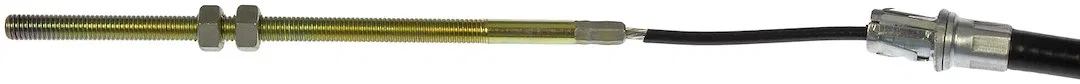 C93937 – DORMAN Parking Brake Cable, OE Replacement 103.74 Inch Length Inline Barrel End Type/ Threa - view 2